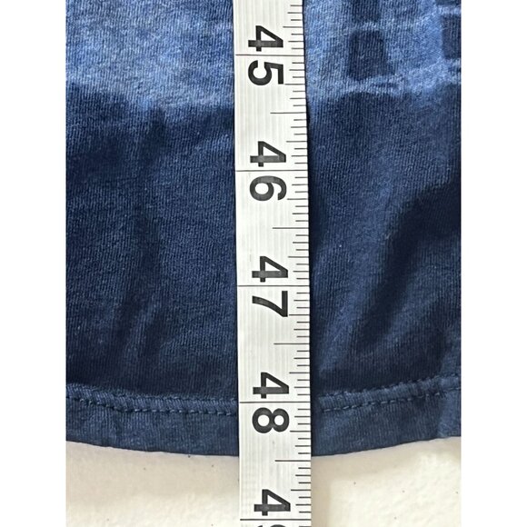 J Jill Pure Jill Blue Tie Dye Maxi Dress Small Cotton Sleeveless - Picture 10 of 11
